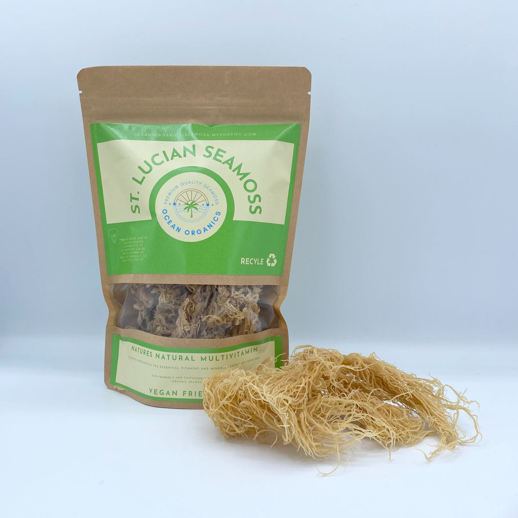 100g Dehydrated Eco-Friendly St.Lucian Seamoss